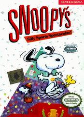 An image of the game, console, or accessory Snoopy's Silly Sports - (LS) (NES)