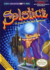 An image of the game, console, or accessory Solstice - (CIB) (NES)