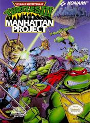 An image of the game, console, or accessory Teenage Mutant Ninja Turtles III The Manhattan Project - (LS) (NES)