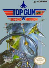 An image of the game, console, or accessory Top Gun The Second Mission - (LS) (NES)