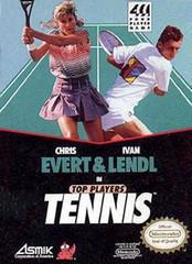 An image of the game, console, or accessory Top Players Tennis - (CIB) (NES)