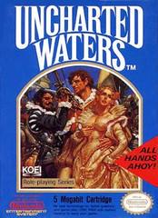 An image of the game, console, or accessory Uncharted Waters - (CIB) (NES)