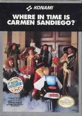 An image of the game, console, or accessory Where in Time is Carmen Sandiego - (LS) (NES)