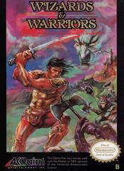 An image of the game, console, or accessory Wizards and Warriors - (LS) (NES)