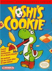 An image of the game, console, or accessory Yoshi's Cookie - (CIB) (NES)