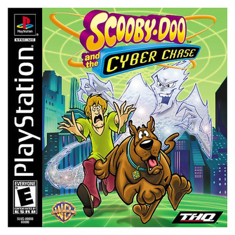 An image of the game, console, or accessory Scooby Doo Cyber Chase - (CIB) (Playstation)