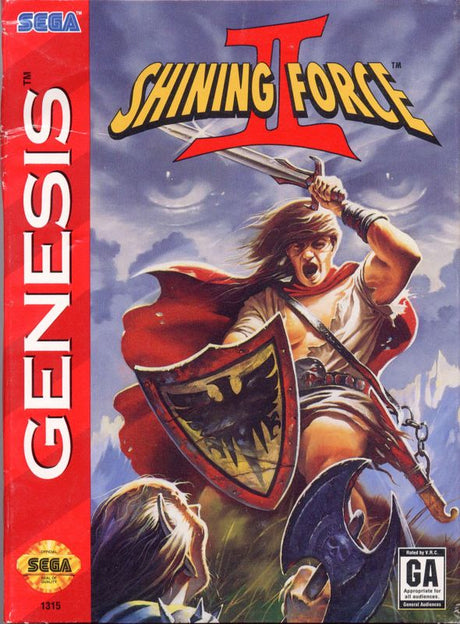 An image of the game, console, or accessory Shining Force II - (LS) (Sega Genesis)