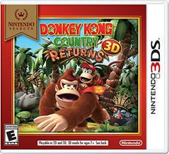 An image of the game, console, or accessory Donkey Kong Country Returns 3D [Nintendo Selects] - (CIB) (Nintendo 3DS)