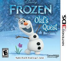 An image of the game, console, or accessory Frozen: Olaf's Quest - (CIB) (Nintendo 3DS)