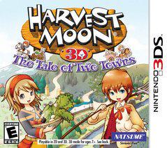 An image of the game, console, or accessory Harvest Moon: The Tale Of Two Towns - (LS) (Nintendo 3DS)