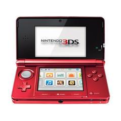 Nintendo 3DS Flame Red - (LS) (Nintendo 3DS)