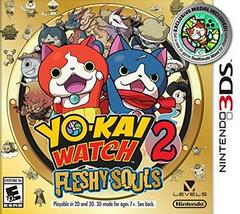 An image of the game, console, or accessory Yo-Kai Watch 2 Fleshy Souls - (CIB) (Nintendo 3DS)