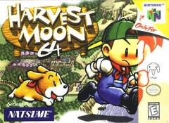 An image of the game, console, or accessory Harvest Moon 64 - (CIB) (Nintendo 64)