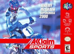 An image of the game, console, or accessory Jeremy McGrath Supercross 2000 - (LS) (Nintendo 64)