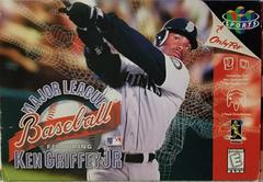 An image of the game, console, or accessory Major League Baseball Featuring Ken Griffey Jr - (LS) (Nintendo 64)