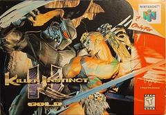 An image of the game, console, or accessory Killer Instinct Gold - (CIB) (Nintendo 64)