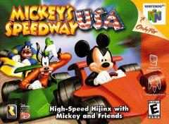 An image of the game, console, or accessory Mickey's Speedway USA - (LS) (Nintendo 64)