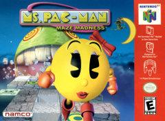 An image of the game, console, or accessory Ms. Pac-Man Maze Madness - (LS) (Nintendo 64)