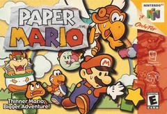 An image of the game, console, or accessory Paper Mario - (CIB) (Nintendo 64)