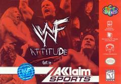 An image of the game, console, or accessory WWF Attitude - (LS) (Nintendo 64)