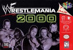 An image of the game, console, or accessory WWF Wrestlemania 2000 - (CIB) (Nintendo 64)