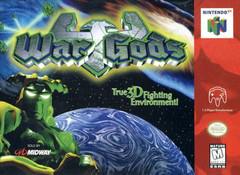 An image of the game, console, or accessory War Gods - (CIB) (Nintendo 64)