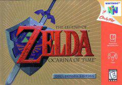 An image of the game, console, or accessory Zelda Ocarina of Time [Collector's Edition] - (LS Flaw) (Nintendo 64)