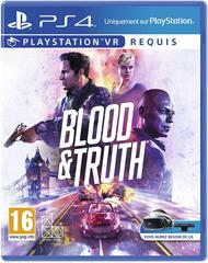 An image of the game, console, or accessory Blood and Truth - (CIB) (PAL Playstation 4)