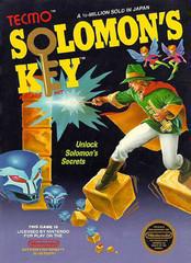 An image of the game, console, or accessory Solomon's Key [5 Screw] - (LS) (NES)