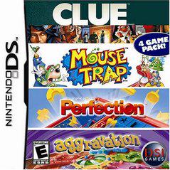 An image of the game, console, or accessory Clue/Mouse Trap/Perfection/Aggravation - (LS) (Nintendo DS)