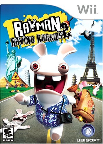 An image of the game, console, or accessory Rayman Raving Rabbids 2 - (CIB) (Wii)