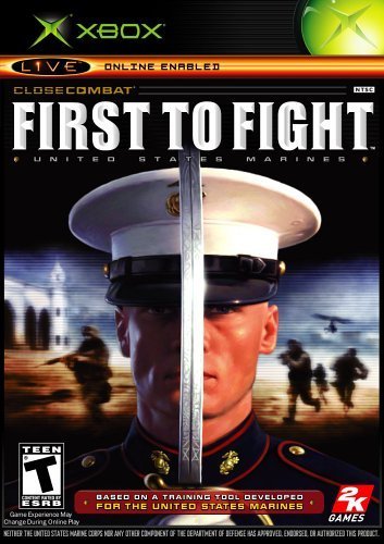 An image of the game, console, or accessory Close Combat First to Fight - (CIB) (Xbox)