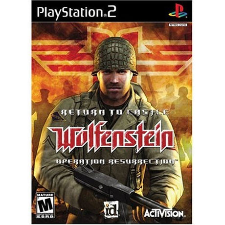 An image of the game, console, or accessory Return to Castle Wolfenstein - (CIB) (Playstation 2)