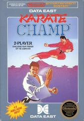 An image of the game, console, or accessory Karate Champ [5 Screw] - (LS) (NES)