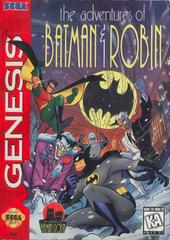 An image of the game, console, or accessory Adventures of Batman and Robin [Cardboard Box] - (CIB) (Sega Genesis)