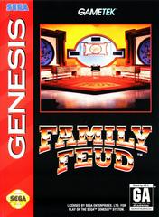 An image of the game, console, or accessory Family Feud [Cardboard Box] - (CIB) (Sega Genesis)