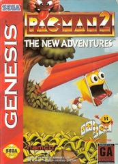 An image of the game, console, or accessory Pac-Man 2 The New Adventures [Cardboard Box] - (CIB) (Sega Genesis)