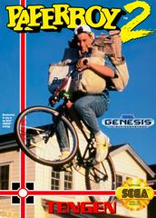 An image of the game, console, or accessory Paperboy 2 [Cardboard Box] - (CIB) (Sega Genesis)