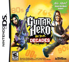 An image of the game, console, or accessory Guitar Hero On Tour Decades - (LS) (Nintendo DS)