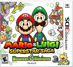 An image of the game, console, or accessory Mario & Luigi: Superstar Saga + Bowser's Minions - (CIB) (Nintendo 3DS)