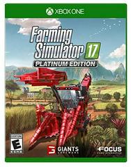 An image of the game, console, or accessory Farming Simulator 17 Platinum Edition - (CIB) (Xbox One)