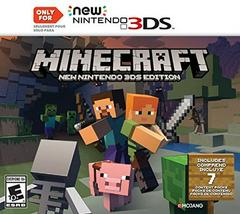 An image of the game, console, or accessory Minecraft New Nintendo 3DS Edition - (Sealed - P/O) (Nintendo 3DS)