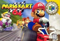 An image of the game, console, or accessory Mario Kart 64 [Player's Choice] - (LS) (Nintendo 64)