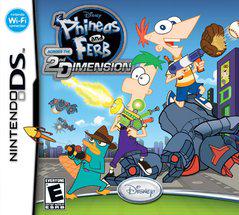 An image of the game, console, or accessory Phineas and Ferb: Across the 2nd Dimension - (LS) (Nintendo DS)