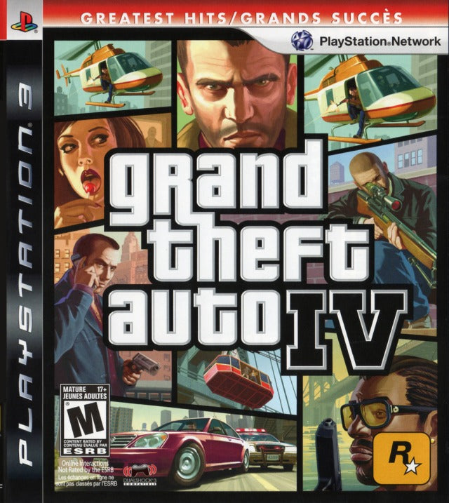 An image of the game, console, or accessory Grand Theft Auto IV [Greatest Hits] - (Missing) (Playstation 3)