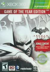 An image of the game, console, or accessory Batman: Arkham City [Game of the Year Platinum Hits] - (Missing) (Xbox 360)