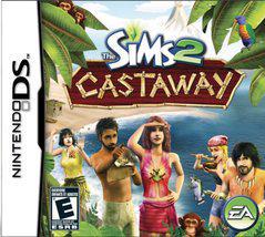 An image of the game, console, or accessory The Sims 2: Castaway - (CIB) (Nintendo DS)