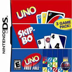 An image of the game, console, or accessory Uno & SkipBo & Free Fall - (LS) (Nintendo DS)