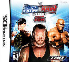 An image of the game, console, or accessory WWE Smackdown vs. Raw 2008 - (CIB) (Nintendo DS)