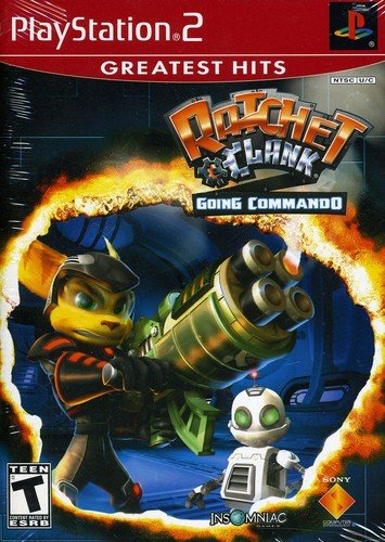 An image of the game, console, or accessory Ratchet & Clank Going Commando - (CIB) (Playstation 2)